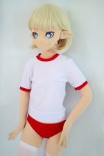 138cm Estartek 1/1 Japan Anime Sakura Elf Sex Doll White School Suit Version Collectible Doll For Holiday Gift - Image 4