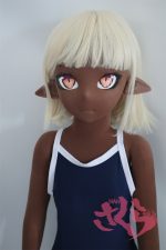 138cm Sakuradoll 1/1 Sponge Love Doll Tan Skin Blue Swimwear Suit - Image 4