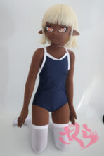 138cm Sakuradoll 1/1 Sponge Love Doll Tan Skin Blue Swimwear Suit - Image 2