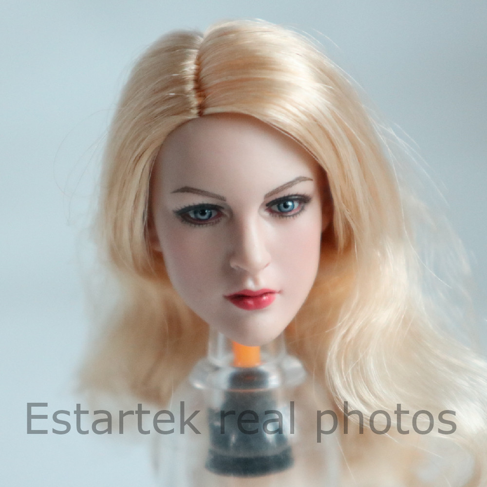 Details about  / US 1//6 KIMI Toys Female Long Hair KT004 Head Sculpt Fit 12/" TBLeague Figure Body