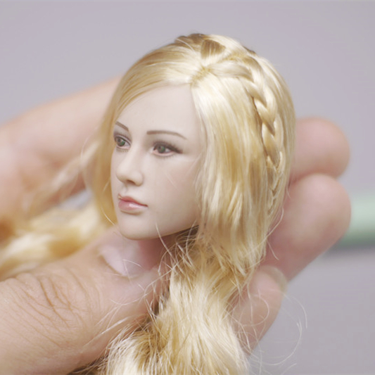 1/6 DREAMER Little Princess Female Long Blonde Hair Head for Kumik Phicen DR003 for sale online 