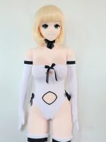 140cm Estartek Sakura Doll 1/1 High Quality Febric Sex Doll Kawai Rabbit Suit