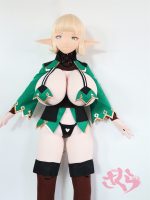 150cm Estartek Sakura 1/1 Fabric Sex Doll Anime Green ELF Queen (A version) Huge Breasts - Image 4