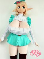 150cm 1/1 Anime ELF Cosplay Maid (A version) Huge Breasts - Image 3