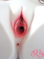 65cm Sakuradoll 1/1 Silicone Super Huge Breast Half Body Love Doll with 4 Way Inserts (Purple) - Image 4