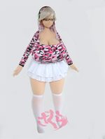 160cm Sakuradoll Camouflage Hoodie Girl Huge Breasts Fabric Anime Love Doll - Image 3