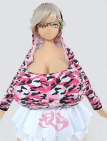 160cm Sakuradoll Camouflage Hoodie Girl Huge Breasts Fabric Anime Love Doll - Image 4