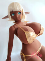 150cm Sakuradoll 1/1 Suntan Febric Huge Breasts Love Doll