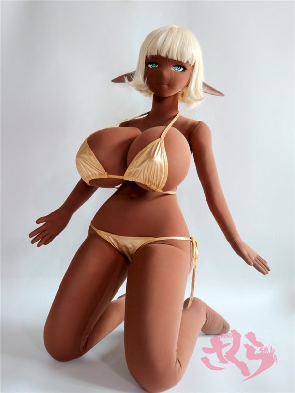 150cm Sakuradoll 1/1 Suntan Febric Huge Breasts Love Doll (C) - Image 2